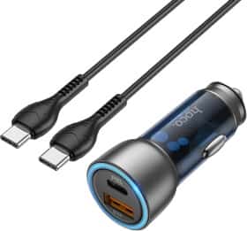 USB зарядка в авто Hoco NZ8 Sprinter 6931474782779