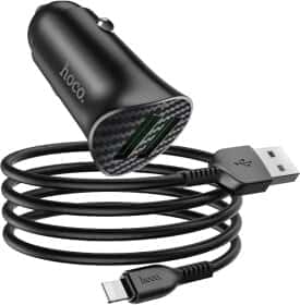 USB зарядка в авто Hoco Z39 Farsighted 6931474735041