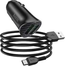 USB зарядка в авто Hoco Z39 Farsighted 6931474735089