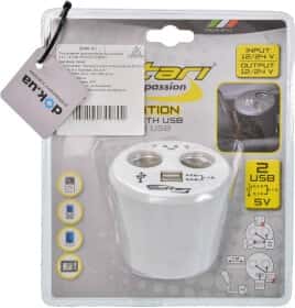 Розгалужувач прикурювача з USB Bottari 30080-IS
