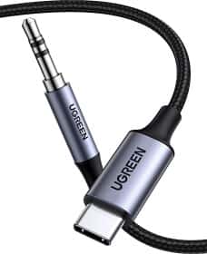 Кабель Ugreen CM450 UGR-20192 type-C - 3.5 (Male) 1 м