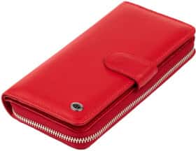 Портмоне-органайзер ST Leather 19306 без логотипа авто колір червоний