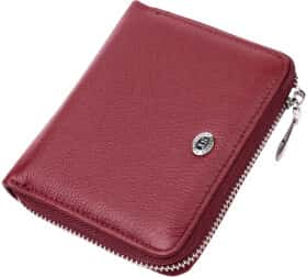 Портмоне-органайзер ST Leather 19487 без логотипа авто колір бордовий
