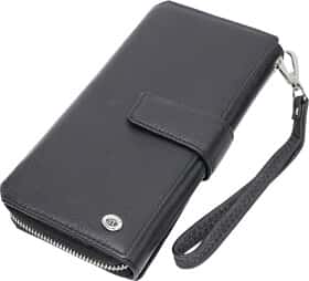 Клатч ST Leather 19432 без логотипа авто черный