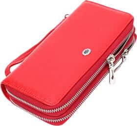 Клатч ST Leather 19430 без логотипа авто красный