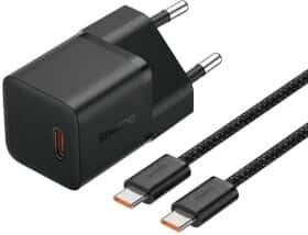 Мережевий зарядний пристрій Baseus GaN5 Fast Charger (mini) 1C P10110900113-00 20 Вт