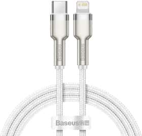 Кабель Baseus Cafule Metal CATLJK-A02 Apple Lightning - type-C 1 м