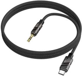 Перехідник Borofone BL22 Dignity 6941991117763 USB type-C - 3.5 (Male)