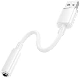 Перехідник Borofone BV22 Lemon 6941991117022 USB type-A - 3.5 (Female)