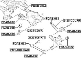 Сайлентблок рычага