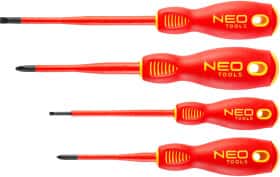 Набор отверток диэлектрических Neo Tools 04-144 4 шт.