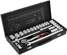 Набір торцевих головок та компонентів Neo Tools 10-036 1/2" (25 пр.)
