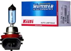 Автолампа KOITO Whitebeam H11 55 W прозрачно-голубая 0750W
