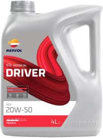 Моторное масло Repsol Driver High Mileage 20W-50 минеральное