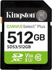 Карта пам’яті Kingston Canvas Select Plus SD 512 ГБ