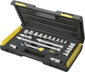 Набор торцевых головок и комплектующих Stanley MicroTough 2-85-583 3/8" (21 пр.)