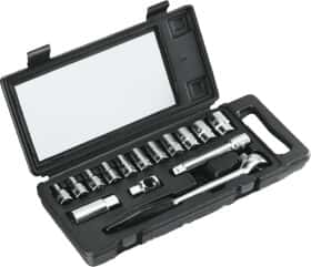 Набір торцевих головок та компонентів Stanley 1-87-065 1/2" (15 пр.)