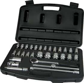 Набір торцевих головок та компонентів Stanley 1-94-653 1/2" (30 пр.)