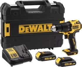 Шуруповерт DeWALT аккумуляторный DCD709S2T (2 аккумулятора + ЗУ + чехол)