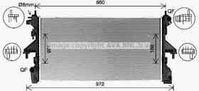 Радиатор охлаждения двигателя Радиатор охлаждения двигателя