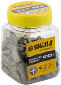 Набір бит Sigma 4010221 100 шт.