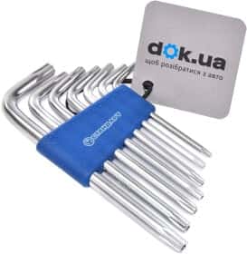 Набір ключів TORX Стандарт TKS0701 T10-T40 7 шт
