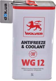 Готовий антифриз Wolver Antifreeze & Coolant WG12 G12 червоний -38 °C