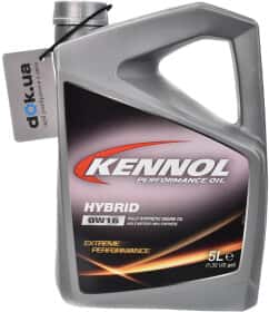 Моторное масло Kennol Hybrid 0W-16 синтетическое