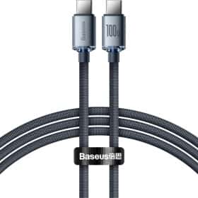 Кабель Baseus Crystal Shine Series CAJY000601 USB type-C - USB type-C 1,2 м