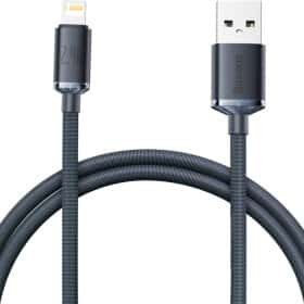 Кабель Baseus Crystal Shine Series CAJY000101 USB - Apple Lightning 2 м