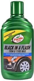 Поліроль для шин Turtle Wax Black in a Flash Trim & Tyre Shine