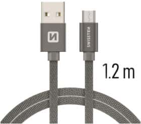 Кабель Swissten DOSWS71522202 USB - Micro USB 1,2 м