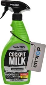 Полироль для салона Winso Cockpit Milk клубника 500 мл