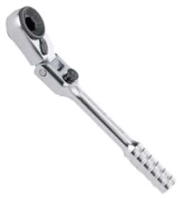 Тріскачка Toptul CHEV0811 з шарніром 1/4" 60 зубців 110 мм