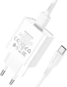 Сетевое зарядное устройство Borofone BA74A Aspirer 6974443388671 10,5 Вт