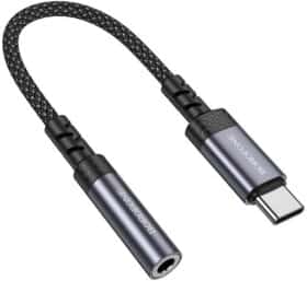 Переходник Borofone BV24 Graceful 6941991118999 type-C - 3.5 (Male)
