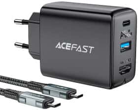 Сетевое зарядное устройство Acefast GaN A17 65 Вт