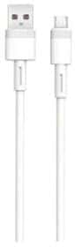 Кабель XO NBQ166 NB166-M-1-WH USB - Micro USB 1 м