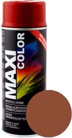 Аерозольна фарба Maxi Color мідно-коричнева RAL 8004 глянсова 400 мл