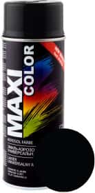 Аерозольна фарба Maxi Color Універсальна транспортна чорна RAL 9017 глянсова 400 мл