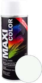 Аэрозольная краска Maxi Color Универсальная сигнальная белая RAL 9003 глянцевая 400 мл