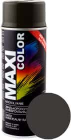 Аерозольна фарба Maxi Color Універсальна сіро-коричнева RAL 8019 глянсова 400 мл
