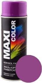 Аэрозольная краска Maxi Color Универсальная сигнальная фиолетовая RAL 4008 глянцевая 400 мл