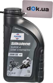 Моторна олива 4Т Fuchs Silkolene Super 4 20W-50 напівсинтетична