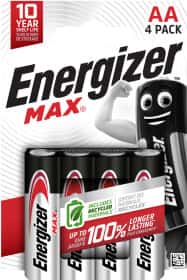 Батарейка Energizer MAX LR6M-4B AA (пальчикова) 1,5 V 4 шт
