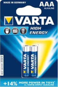 Батарейка Varta High Energy 4903121412 AAA (мізинчикова) 1,5 V 2 шт