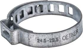 Хомут Oetiker 10900012 с зажимным замком 24,5-29,5 мм сталь оцинкованная W1 1 шт