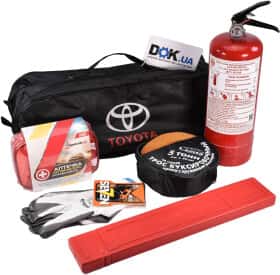 Набор автомобилиста Poputchik 01-081-k черный Toyota