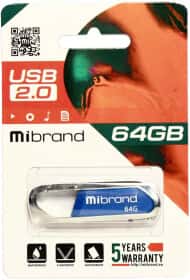 Флешка Mibrand Aligator 64 ГБ MI20AL64U7U