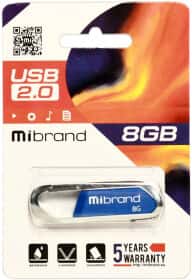 Флешка Mibrand Aligator 8 ГБ MI20AL8U7U